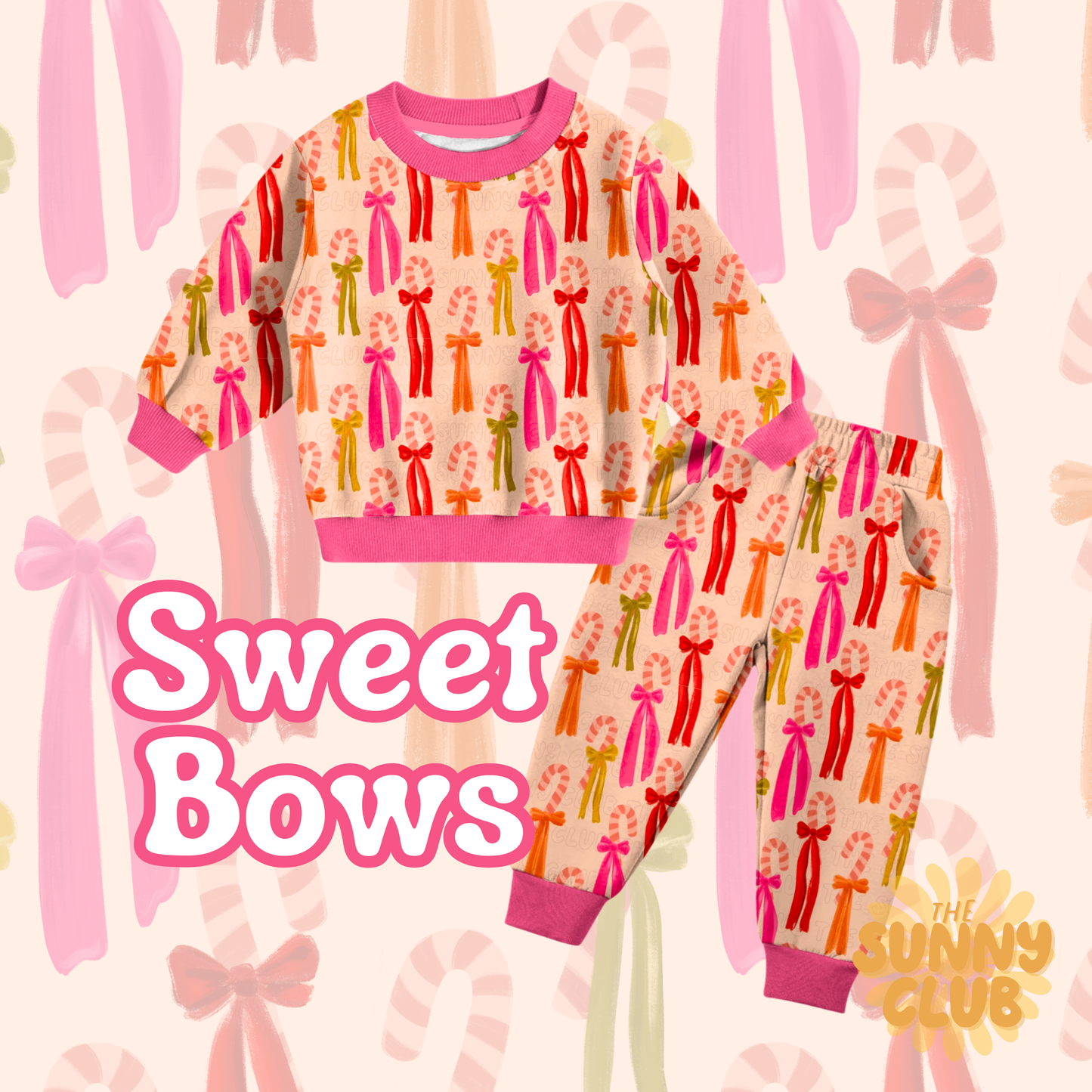 HOLLY JOLLY DROP - Crew Neck + Sweats Lounge Set
