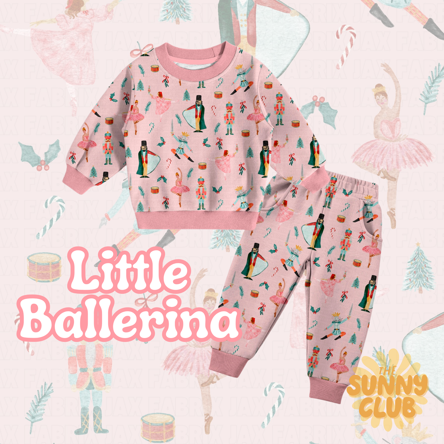 HOLLY JOLLY DROP - Crew Neck + Sweats Lounge Set