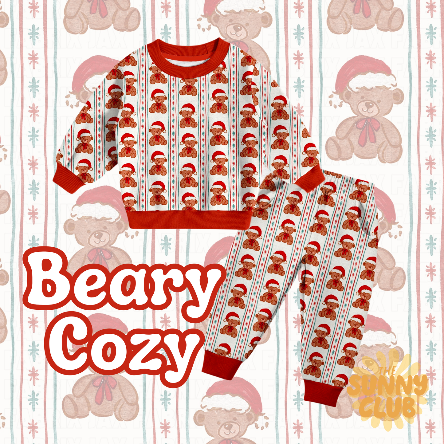 HOLLY JOLLY DROP - Crew Neck + Sweats Lounge Set