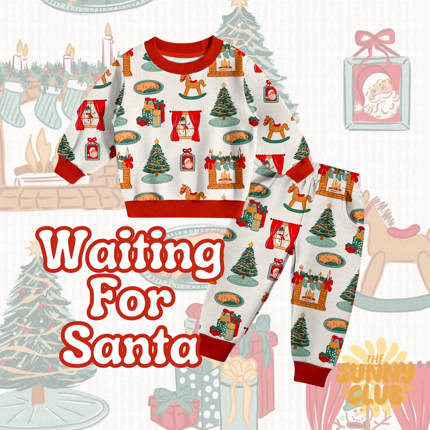 HOLLY JOLLY DROP - Crew Neck + Sweats Lounge Set