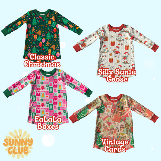 HOLLY JOLLY 2025 - Long Sleeve Nightgown