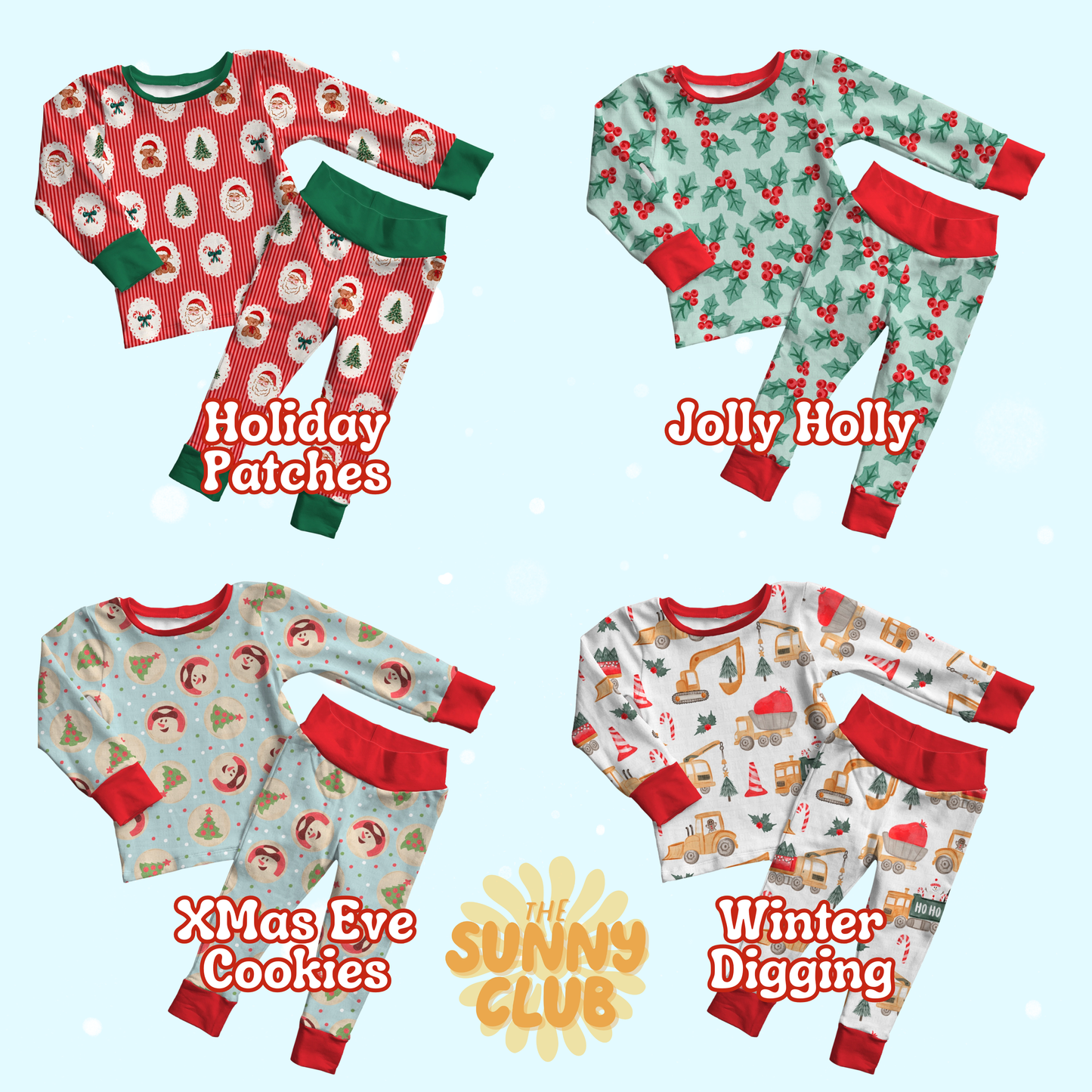 HOLLY JOLLY 2025 - Long Sleeve Jam Set