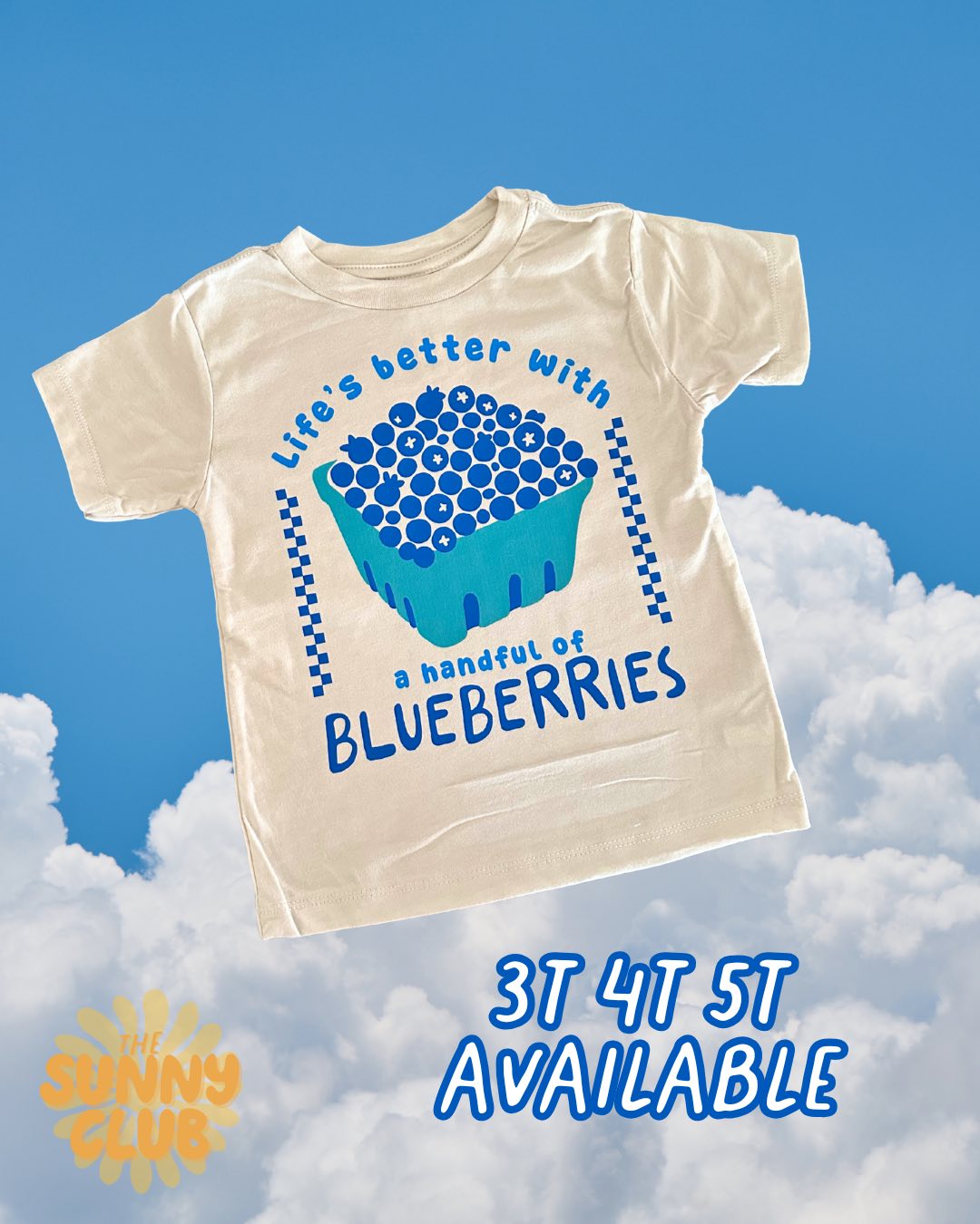 Life's Better With Blueberries Tee