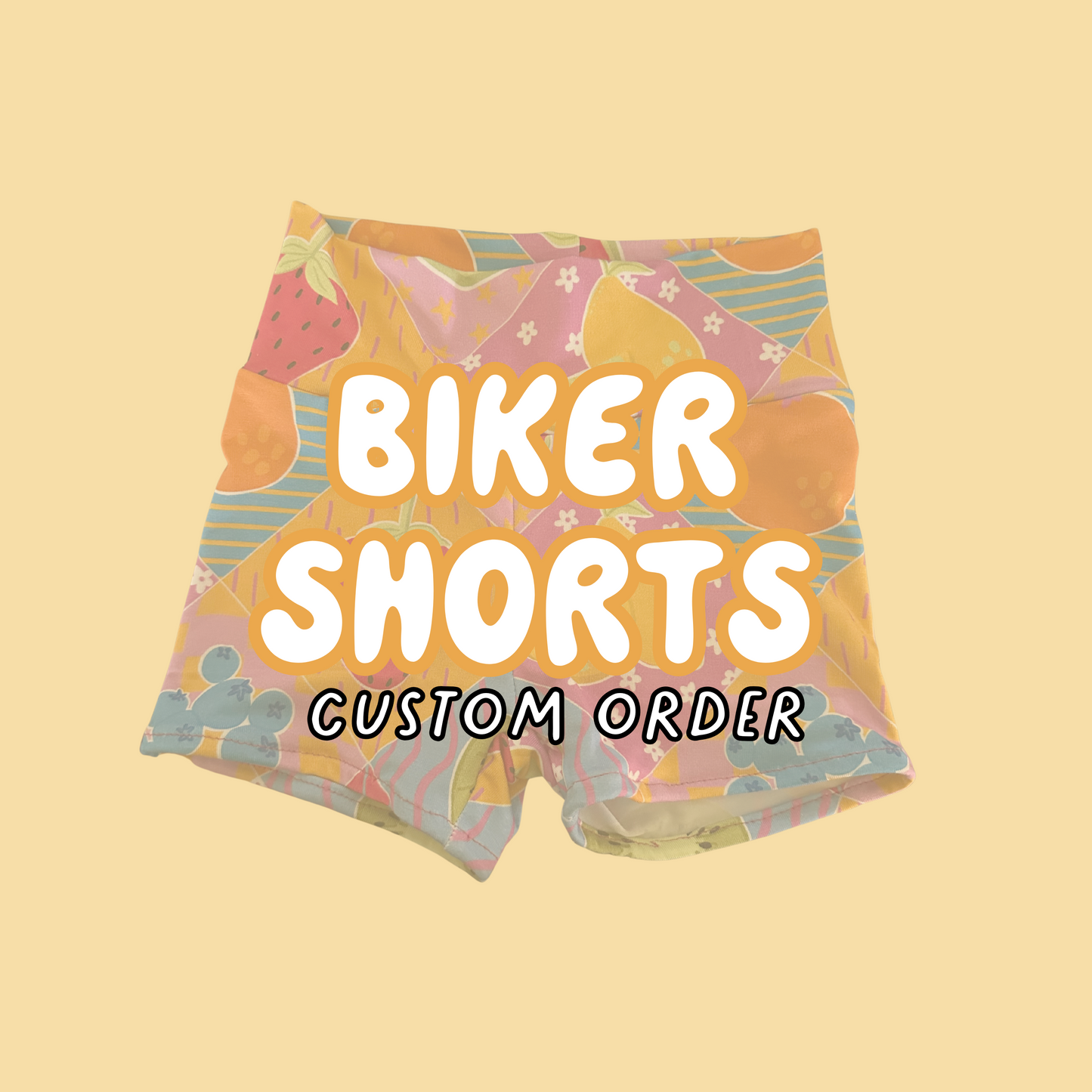 Biker Shorts - Custom Shorts