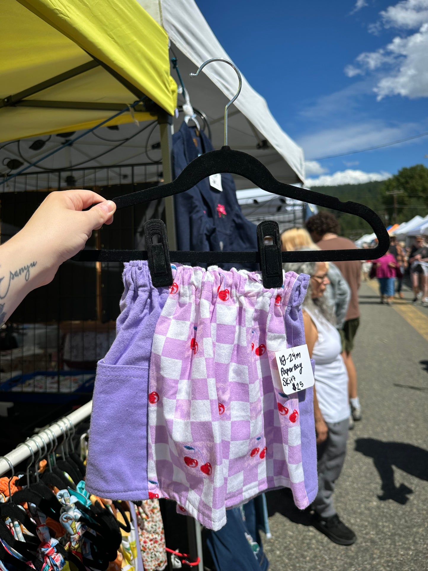18-24m Paper Bag Skirt