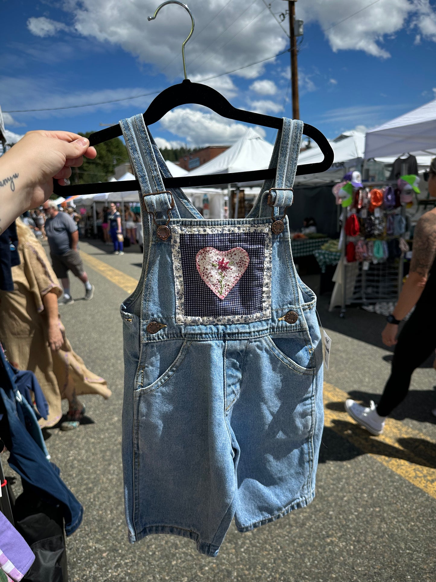 4T Vintage Shorts Overalls