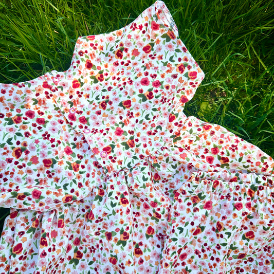 2-3T Peplum + Shorts Floral Outfit