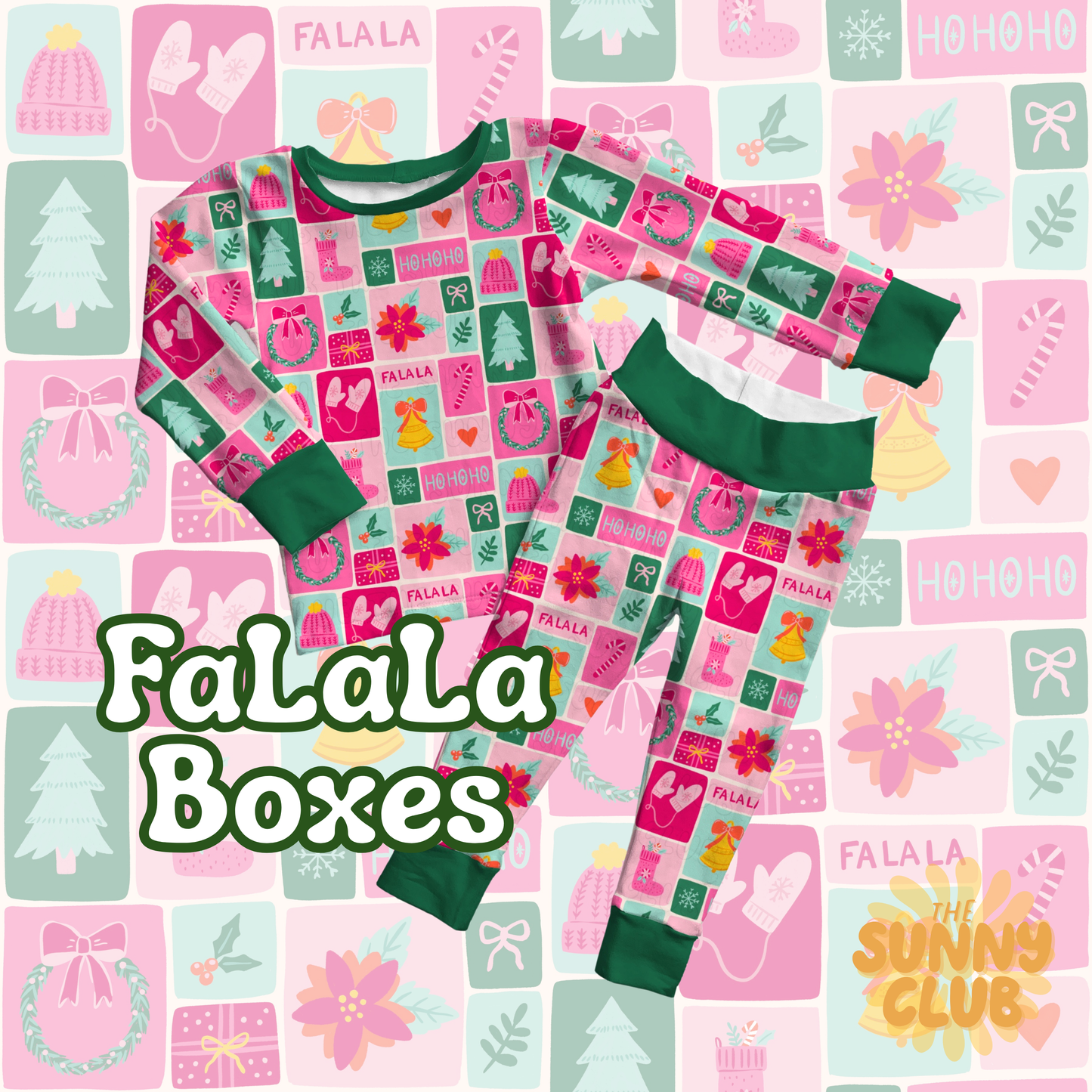 HOLLY JOLLY 2025 - Long Sleeve Jam Set