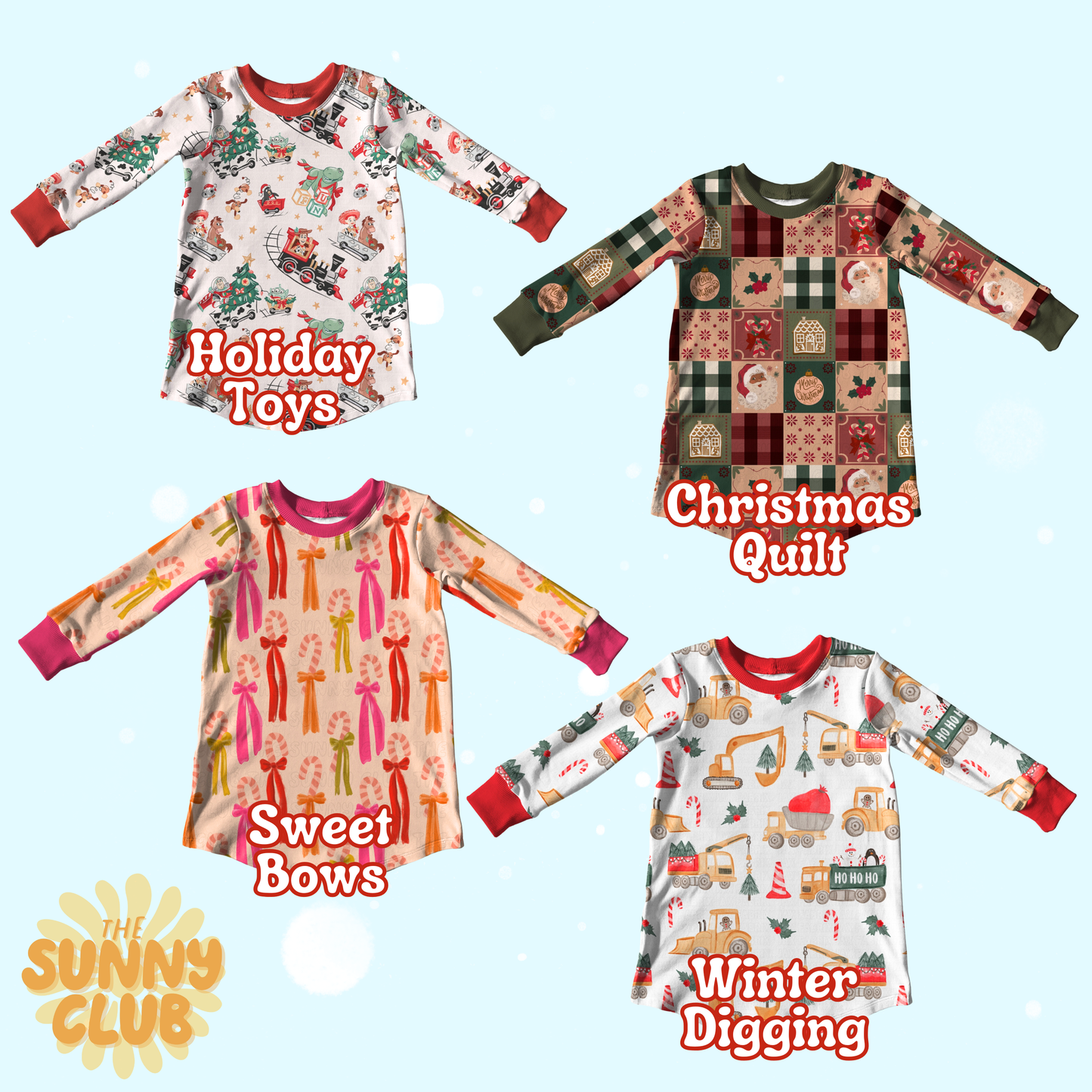 HOLLY JOLLY 2025 - Long Sleeve Nightgown