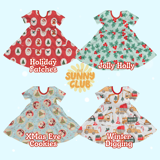 HOLLY JOLLY 2025 - Magnolia Tiered Dress