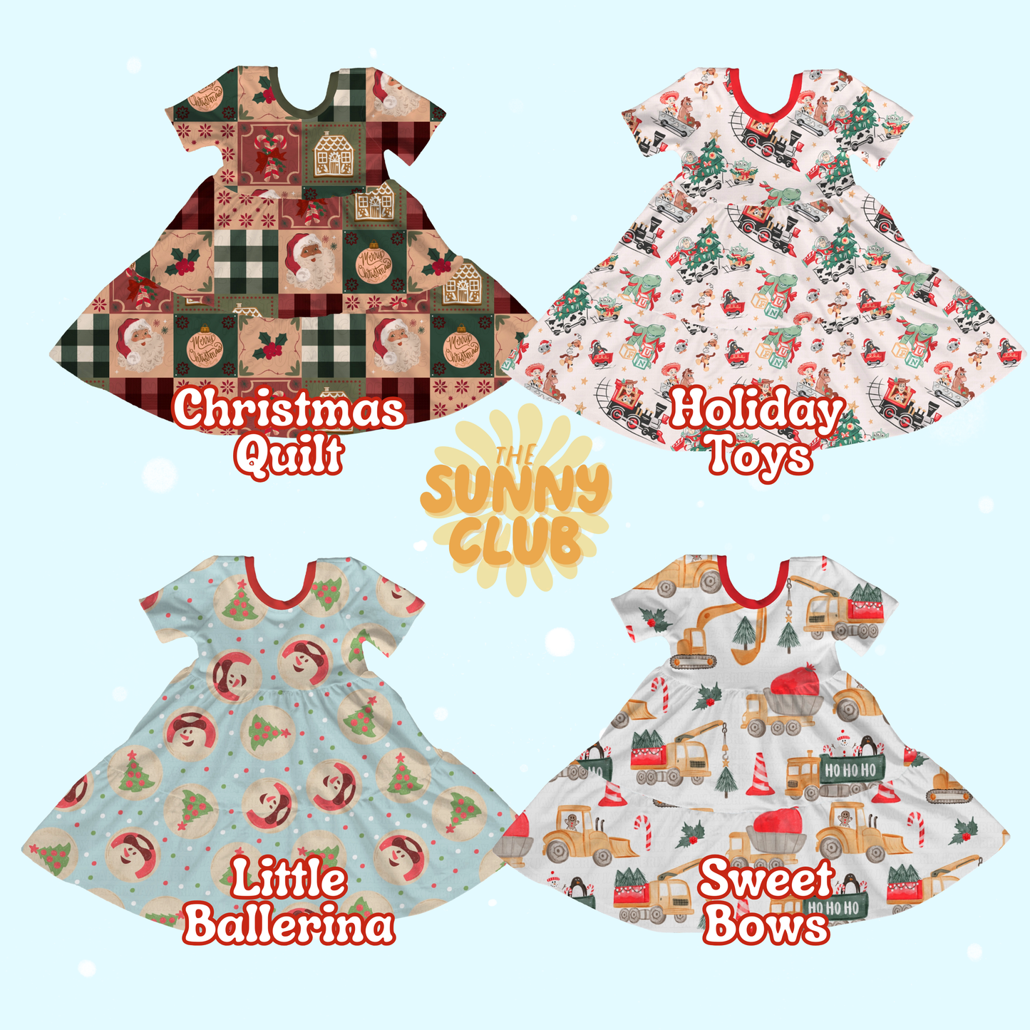 HOLLY JOLLY 2025 - Magnolia Tiered Dress