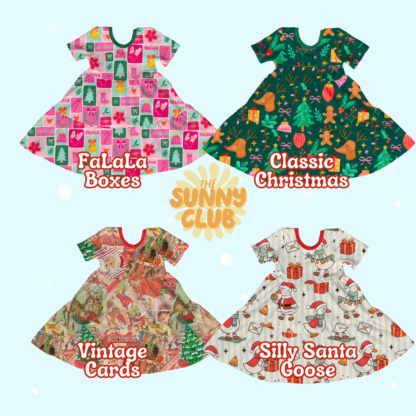 HOLLY JOLLY 2025 - Magnolia Tiered Dress