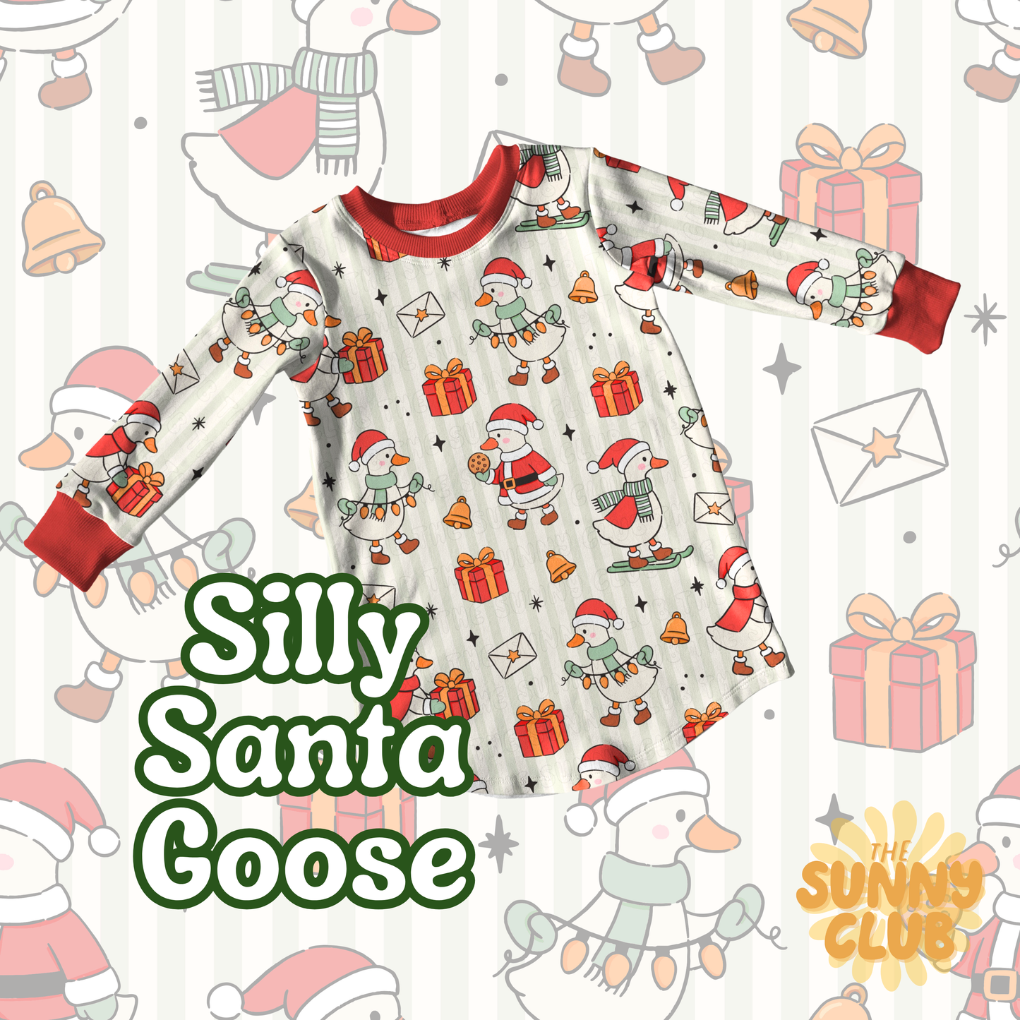 HOLLY JOLLY 2025 - Long Sleeve Nightgown