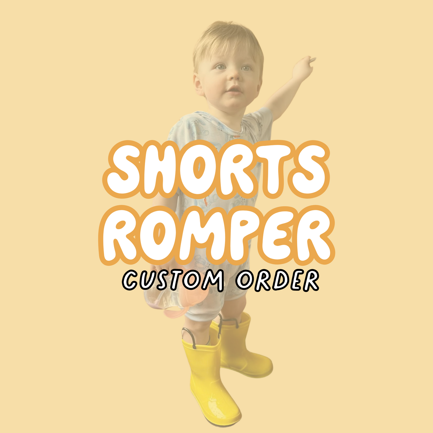 Shorts Romper - Custom Order