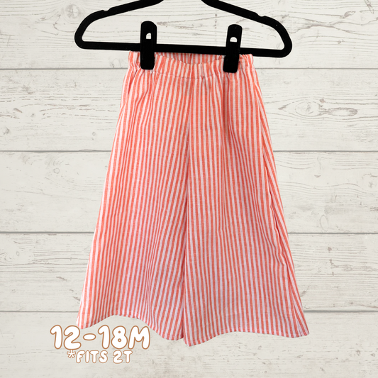 12-18m Linen Wide Leg Pants