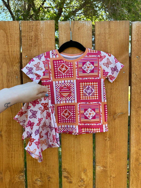 12-18m Patchwork Tee + Bikers