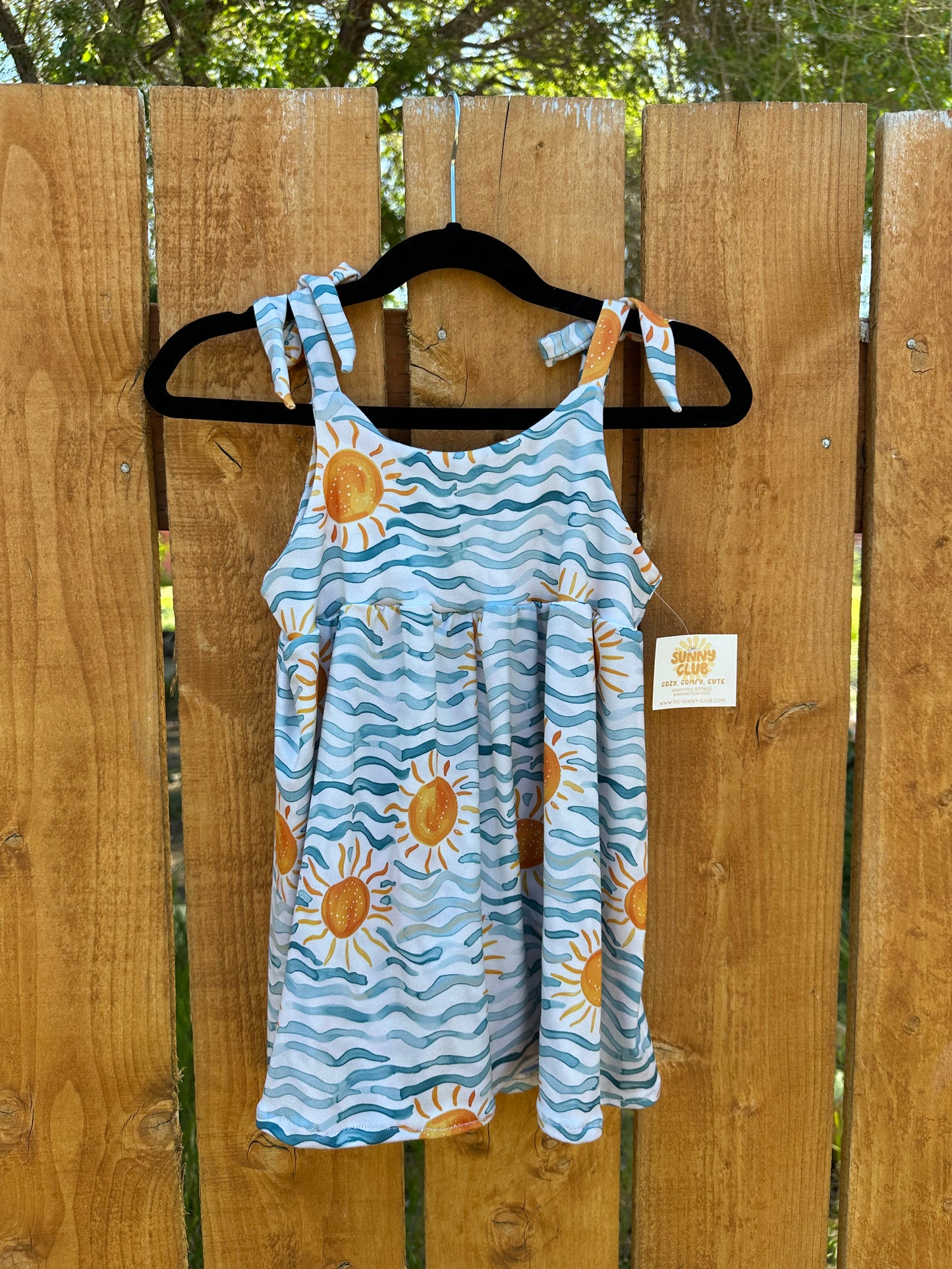 18-24m Sun Tank Tie Dress