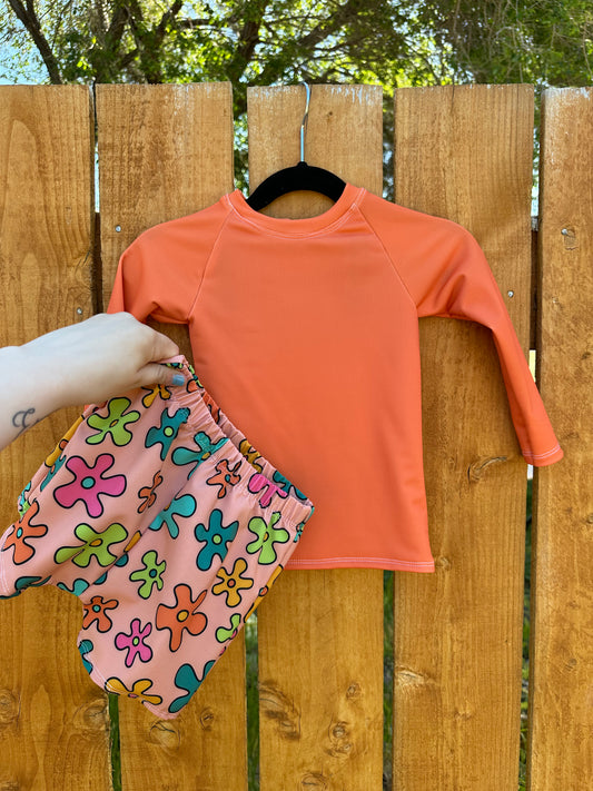2T Rashguard + Board Shorts