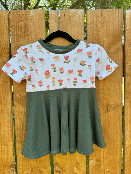 3T Peplum Tee