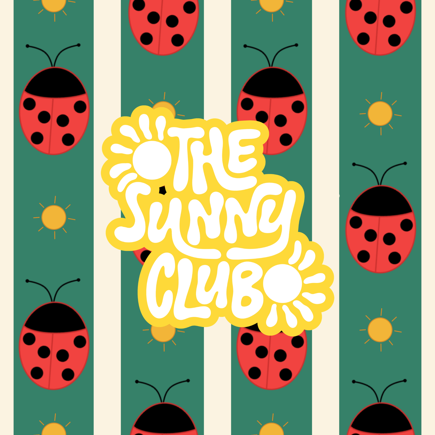 Ladybug Lane Sunny Stripe