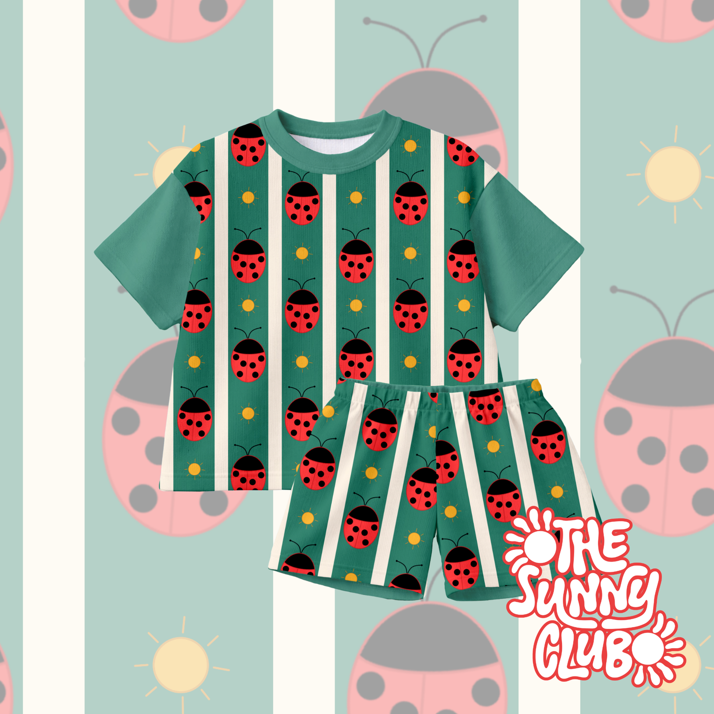 Ladybug Lane Sunny Stripe