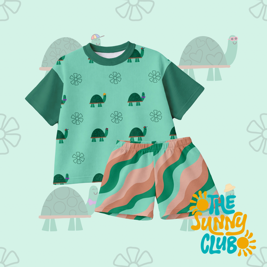 Party Turtles Floral