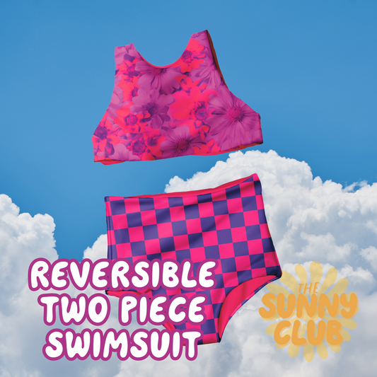 SAFE SWIM 2025 - Two Piece Reversible Swim Suit